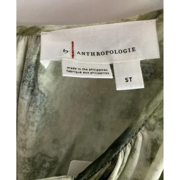 Anthropologie NWT The Somerset Jumpsuit Size Small Tall ST Women's Olive Green - Picture 4 of 14